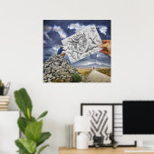 Poster Caméra Crayon Vs - Déesse (Bureau à domicile)