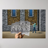 Poster Caméra Crayon Vs - Évolution (Devant)