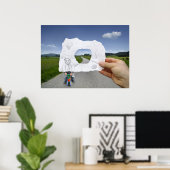 Poster Caméra Crayon Vs - Jouer Enfant (Bureau à domicile)