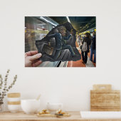 Poster Caméra Crayon Vs - Plus De Routine (Cuisine)