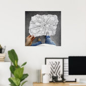 Poster Caméra Crayon Vs - Vertigo (Bureau à domicile)