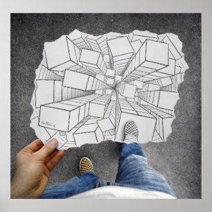 Poster Caméra Crayon Vs - Vertigo