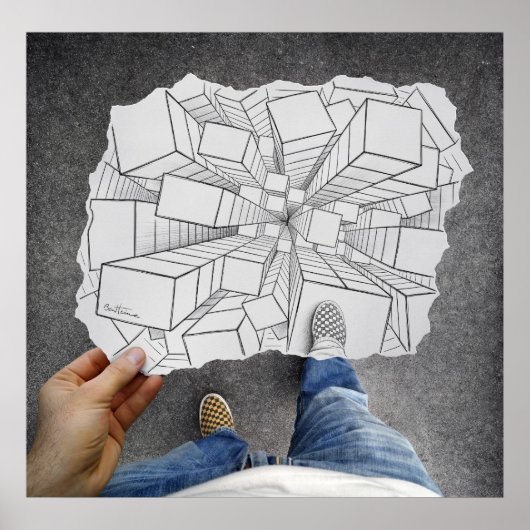 Poster Caméra Crayon Vs - Vertigo (Devant)