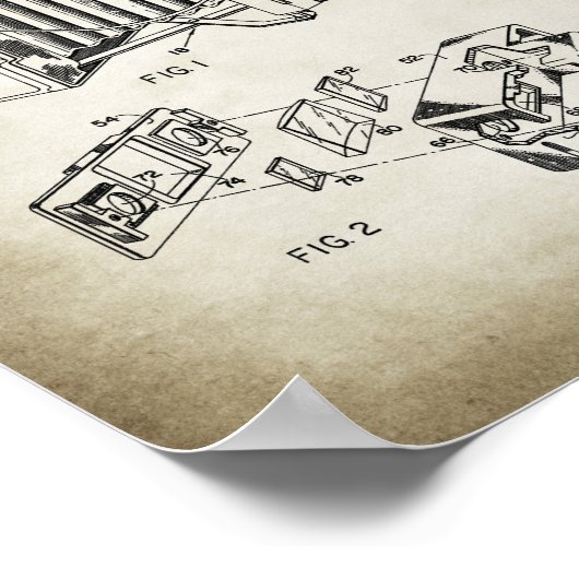  Poster  camera-octrooi (Hoek)