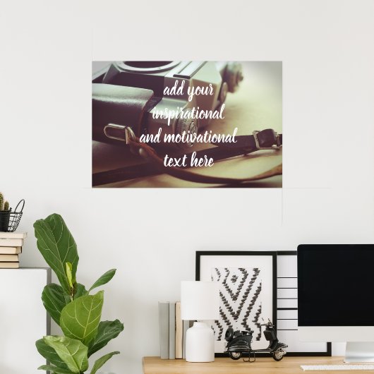 Poster Caméra rétro (Bureau à domicile)