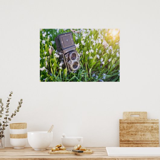 Poster Caméra Rolleiflex (Cuisine)