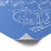 Poster Camera Shutter 1914 Patent Art Blueprint (Coin)