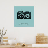 Poster Caméra vintage (Cuisine)