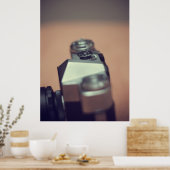 Poster caméra vintage (Cuisine)