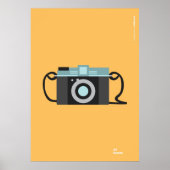 Poster Caméra vintage (Devant)