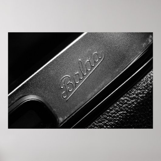 Poster Caméra vintage (Devant)