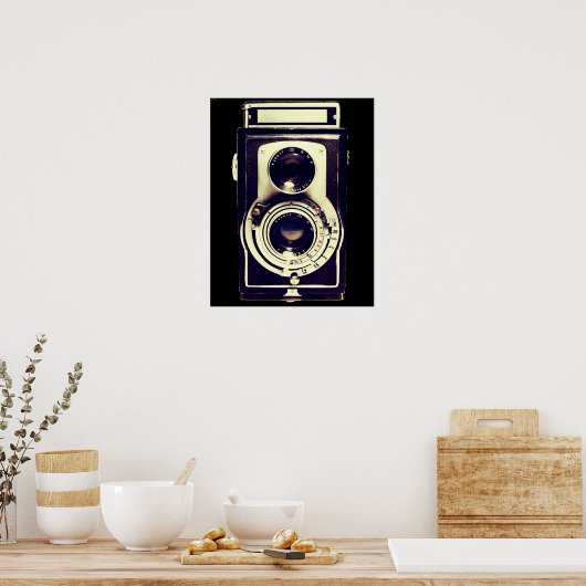 Poster Caméra vintage (Cuisine)