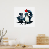 Poster Cameraman Crow (Cuisine)