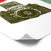 Poster Caméras colorés (Coin)