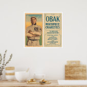 Poster Cameron Oakland Baseball 1910 (Cuisine)