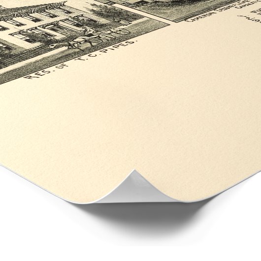 Poster Cameron, WV Panoramic Map - 1899 (Coin)