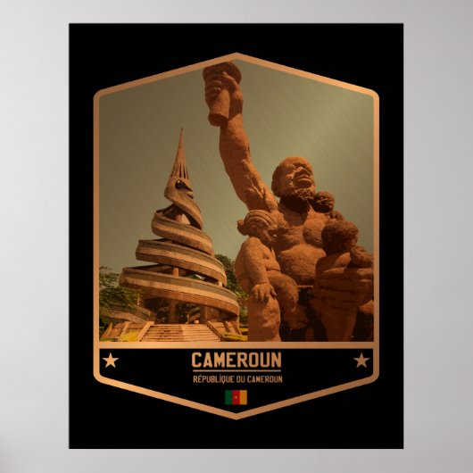 Poster Cameroun (Devant)