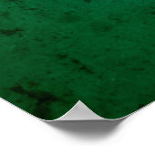 Poster Cameroun Grunge Drapeau Texture camerounaise (Coin)