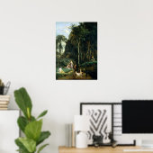 Poster Camille Corot Diana et Actaeon (Bureau à domicile)