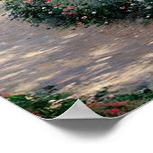 Poster Camille Monet dans le jardin à Argenteuil (Coin)