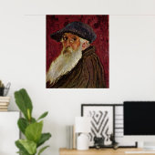 Poster Camille Pissarro Autoportrait 1898 Autoportrait (Bureau à domicile)