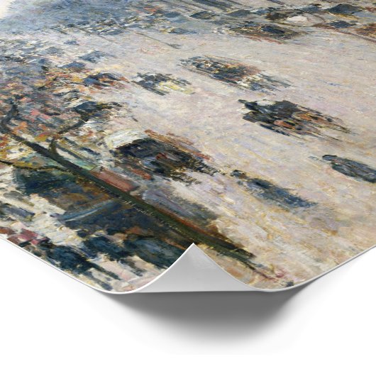 Poster Camille Pissarro - Boulevard Montmartre (Coin)