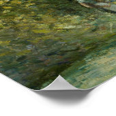 Poster Camille Pissarro - La fille des oies à Montfoucaul (Coin)