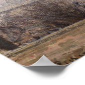 Poster Camille Pissarro - La Seine et le Louvre (Coin)