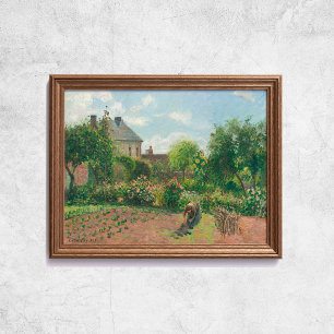 Poster Camille Pissarro Le Jardin de l'Artiste à Eragny A