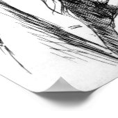 Poster Camille Pissarro | Portrait de Cezanne, 1874 (Coin)