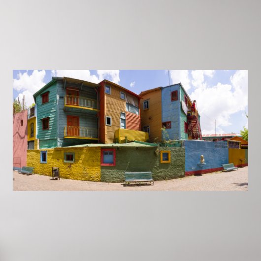 Poster Caminito, La Boca, Buenos Aires (Devant)