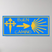 Poster Camino de Santiago (Voorkant)