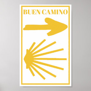 Poster Camino de Santiago
