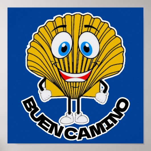 Poster Camino de Santiago (Devant)