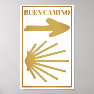 Poster Camino de Santiago