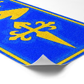 Poster Camino de Santiago (Hoek)