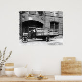Poster Camion à bières anciennes, années 1920 (Cuisine)