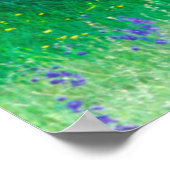 Poster Camion antique rouillé dans un pré (Coin)