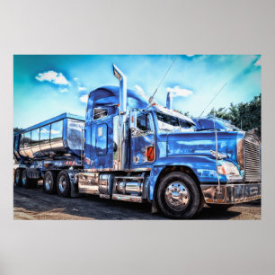Poster Camion avec style