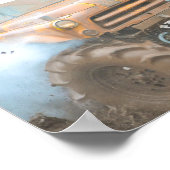 Poster Camion Bogging de boue (Coin)