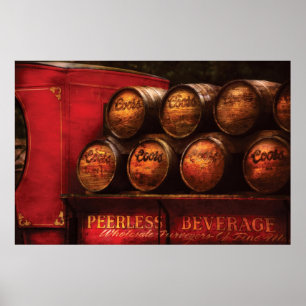 Poster Camion - Camion de bière
