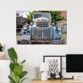 POSTER CAMION CHEVROLET 1946 (Bureau à domicile)