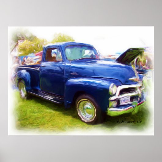 Poster Camion Chevy 1949 (Devant)