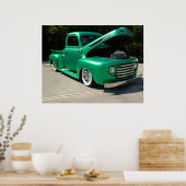 Poster camion classique (Cuisine)