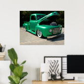 Poster camion classique (Bureau à domicile)