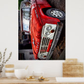 Poster Camion classique Dodge Power Wagon (Cuisine)