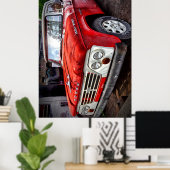 Poster Camion classique Dodge Power Wagon (Bureau à domicile)