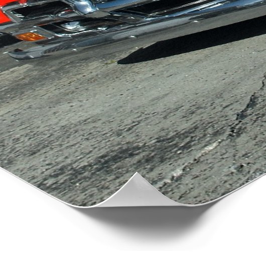 Poster Camion customisé (Coin)