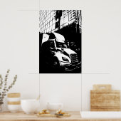 Poster Camion de Camion Posterisé à Montréal Canada (Cuisine)