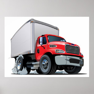 Poster Camion de dessin